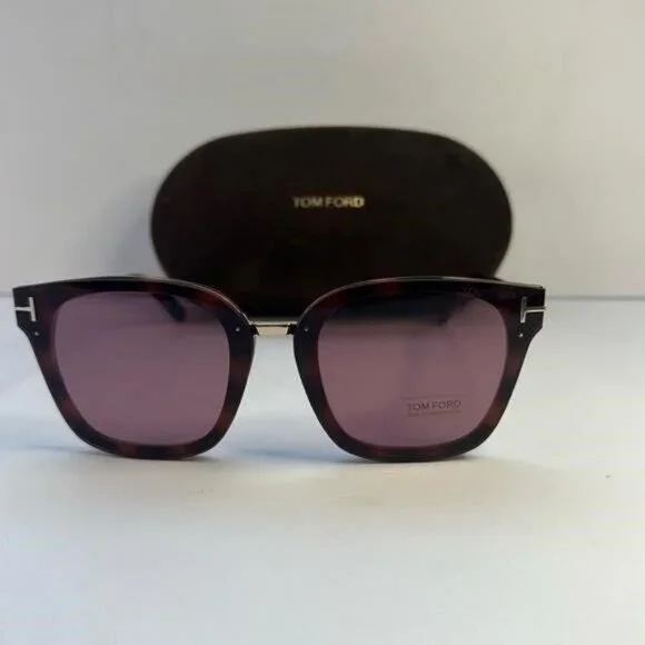 New Authentic TOM FORD TF1014 52Y Philippa 68MM Square Sunglasses